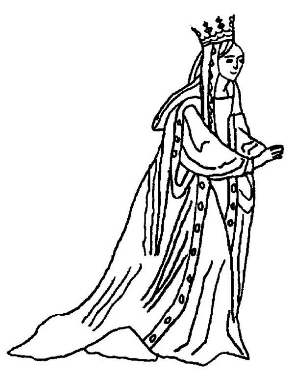 Awesome Picture Of Queen Esther Coloring Page : Kids Play Color