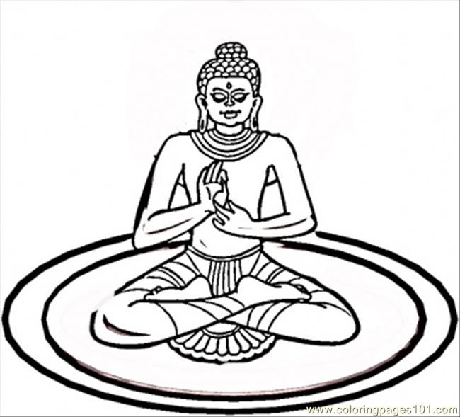 Yoga Coloring Page | Coloring pages, Sketches, Color