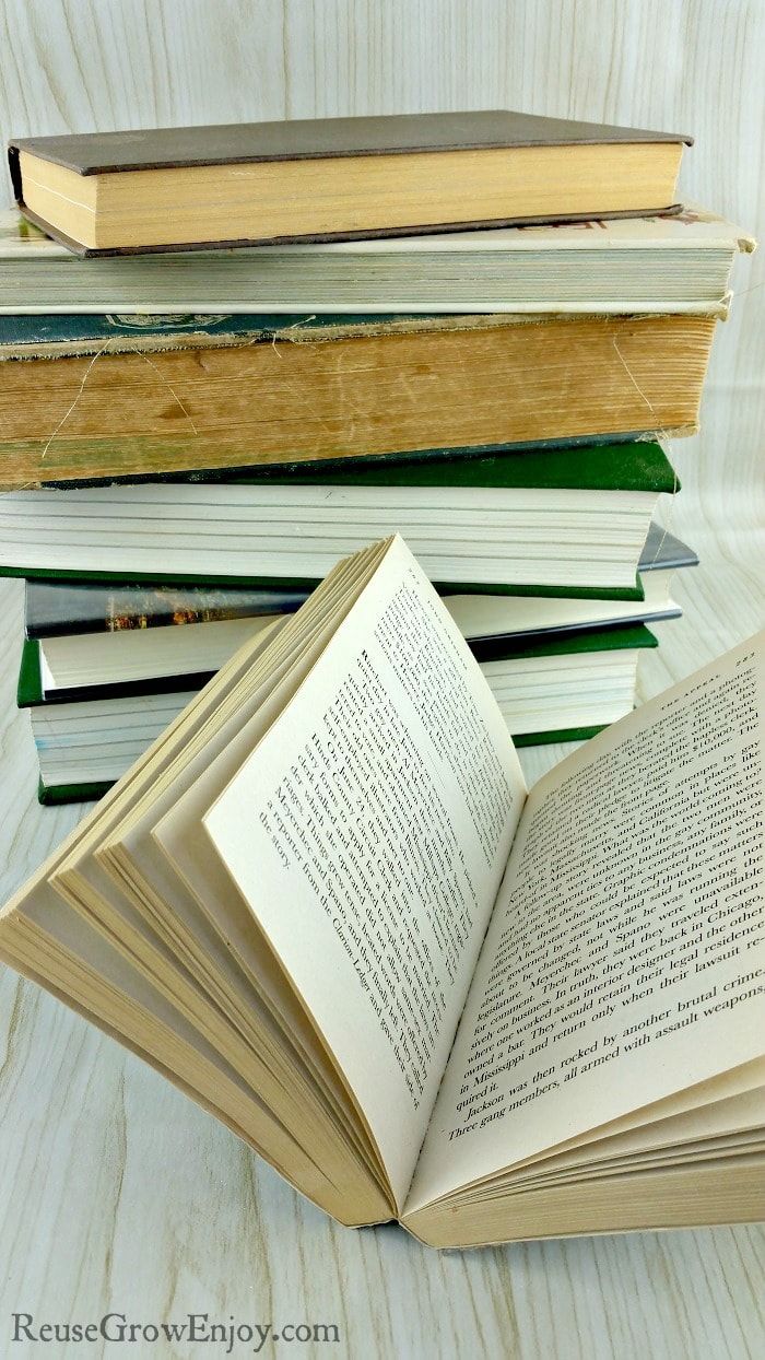 Ways to Use & Recycle Books - What To Do With Old Books