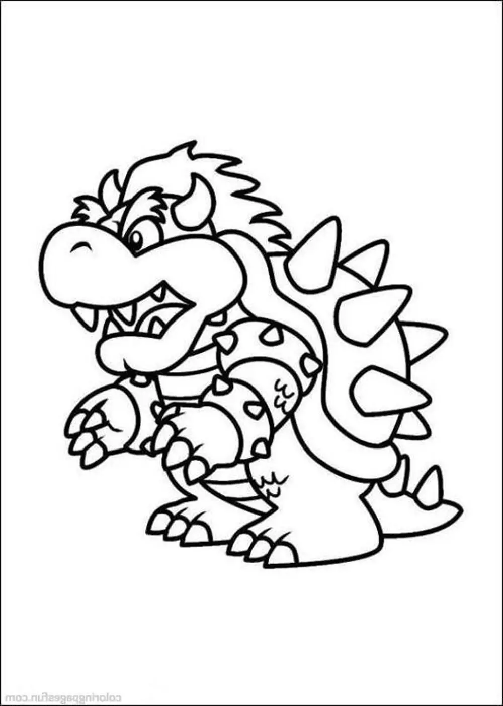 Print & Download - Mario Coloring Pages Themes