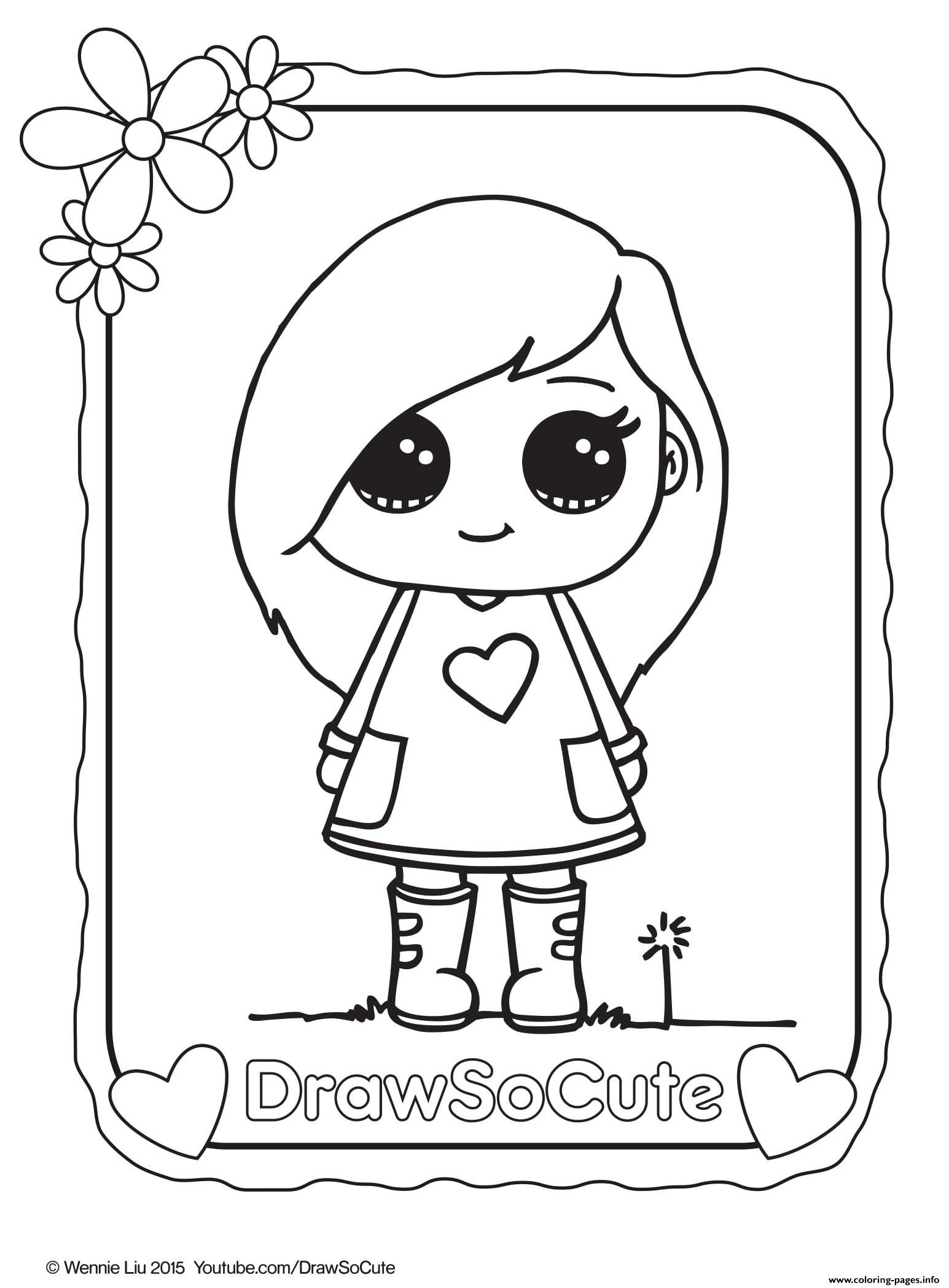 Cute Coloring Pages at GetDrawings | Free download