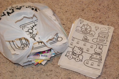 Recycle Coloring Books - onecreativemommy.com