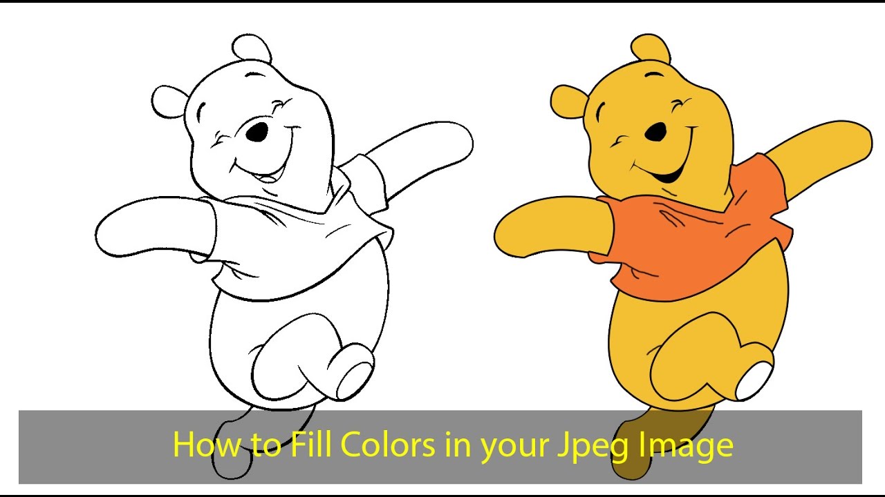 fill in picture with color Colors and images