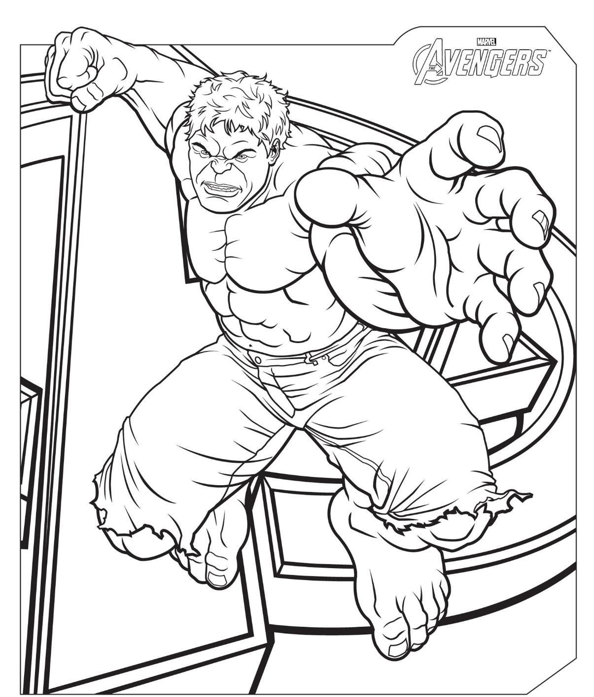 kids coloring pages free printable avengers Avengers coloring pages
