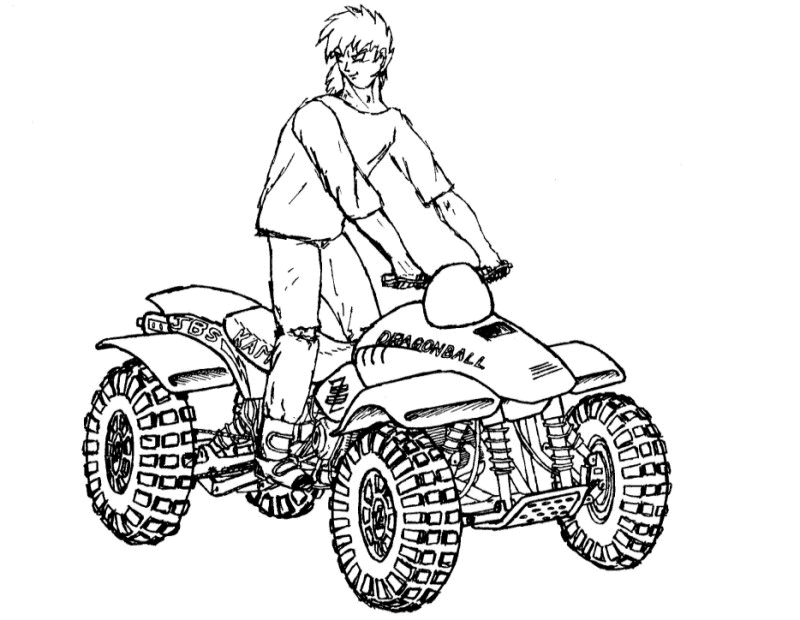 ATV Coloring Pages - Coloring Home