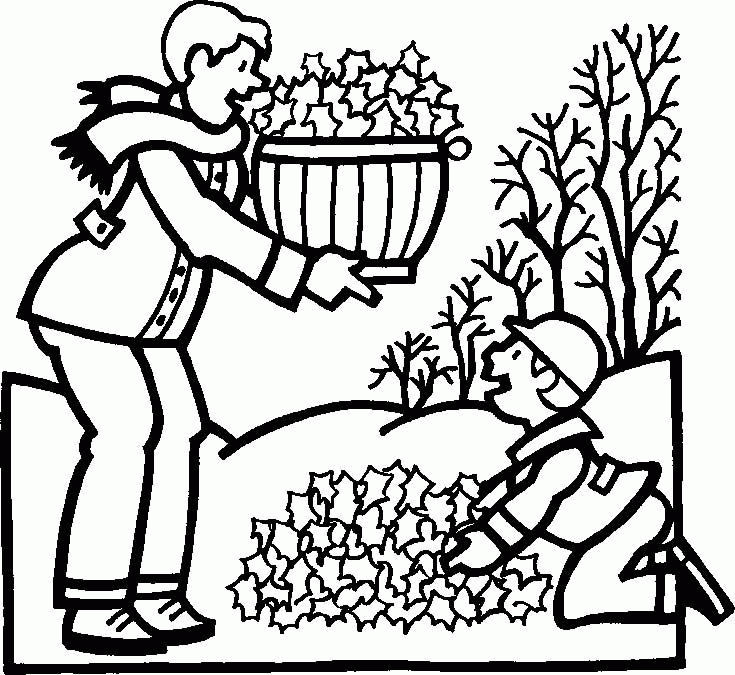 Coloring Pages Of Fall Scenes - Coloring Home