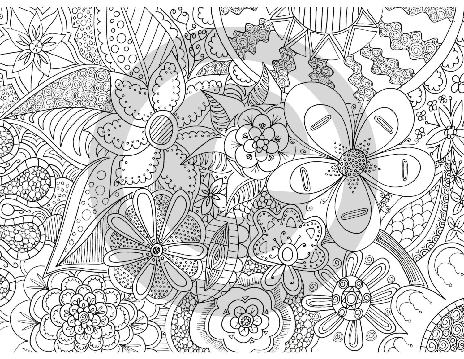 6 Best Images of Zen Art Coloring Pages Printable Printable Doodle