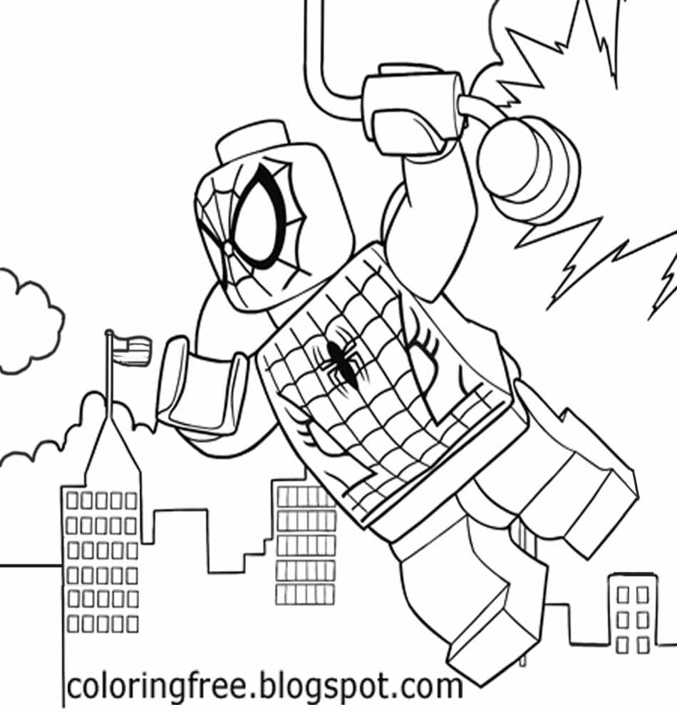 lego avengers coloring page Coloring page lego avengers